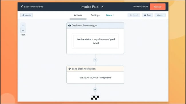 finance automation workflow